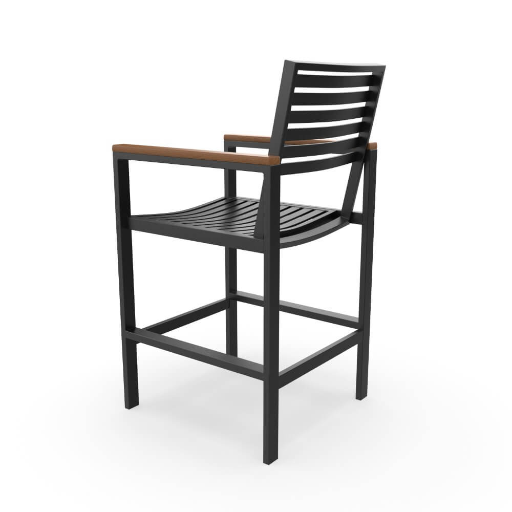 Hixon Outdoor Patio Counter Height Dining Chair - Image 4