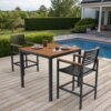 Hixon Outdoor Patio Counter Height Dining Chair - Image 7