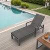 Outdoor Patio Chaise Lounge
