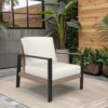 Sedona Outdoor Patio Lounge Chair with Sunbrella Cushions - Image 6