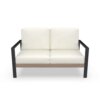 Sedona Outdoor Patio Loveseat with Sunbrella Cushions - Image 3