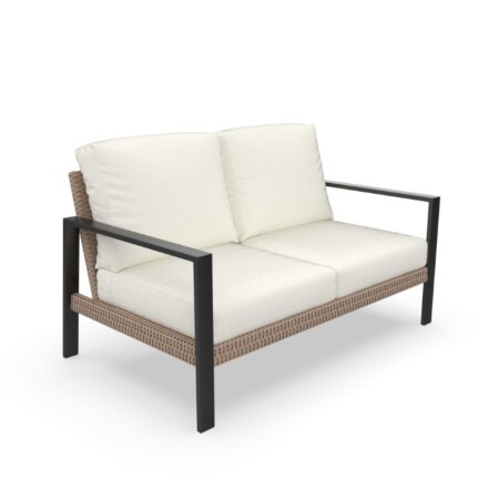 Sedona Outdoor Patio Loveseat with Sunbrella Cushions