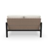Sedona Outdoor Patio Loveseat with Sunbrella Cushions - Image 6