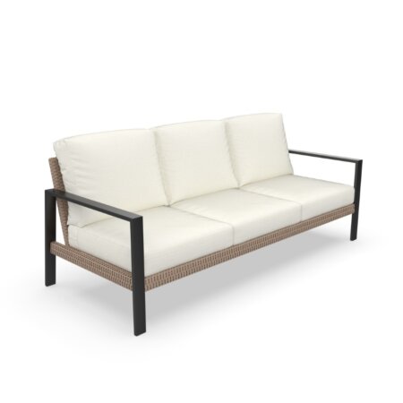 Sedona Outdoor Patio Sofa with Sunbrella Cushions