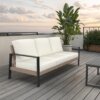 Sedona Outdoor Patio Sofa with Sunbrella Cushions - Image 6