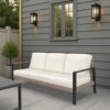 Sedona Outdoor Patio Sofa with Sunbrella Cushions - Image 7