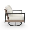 Sedona Outdoor Patio Swivel Rocking Chair with Sunbrella Cushions - Image 4