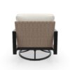 Sedona Outdoor Patio Swivel Rocking Chair with Sunbrella Cushions - Image 6